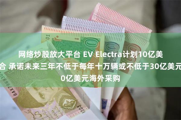 网络炒股放大平台 EV Electra计划10亿美元重组高合 承诺未来三年不低于每年十万辆或不低于30亿美元海外采购