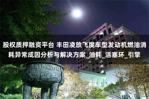 股权质押融资平台 丰田凌放飞度车型发动机燃油消耗异常成因分析与解决方案_油耗_活塞环_引擎